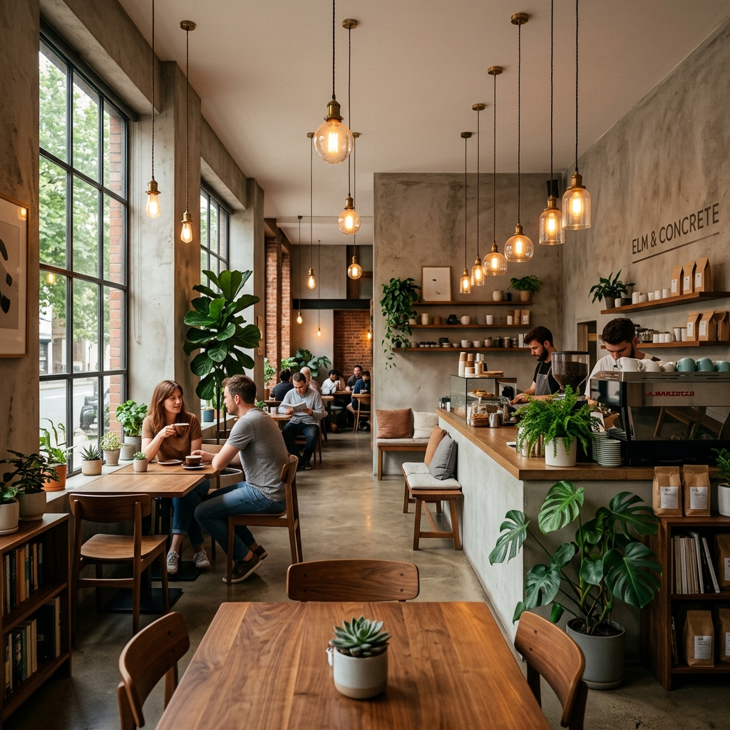 Cozy Cafe Interior